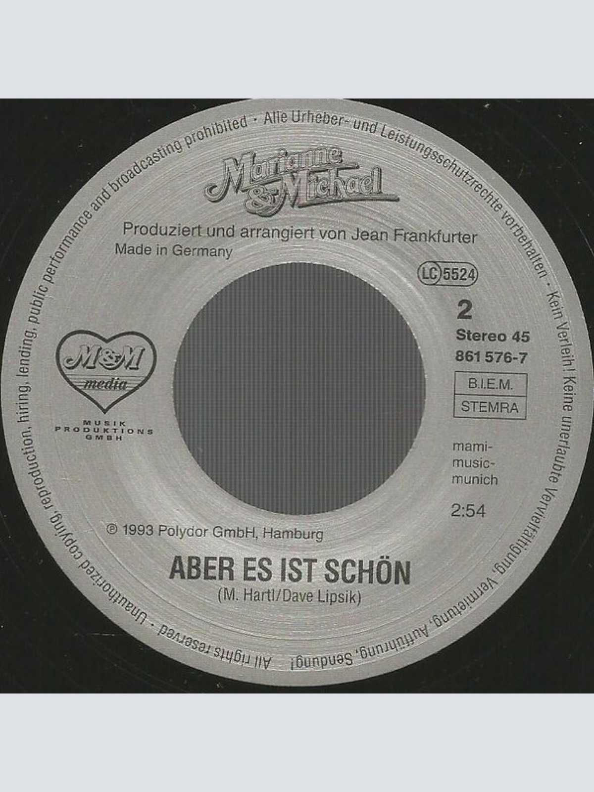 Vinyl / Marianne & Michael - Die Zeit Der Gummibärchen