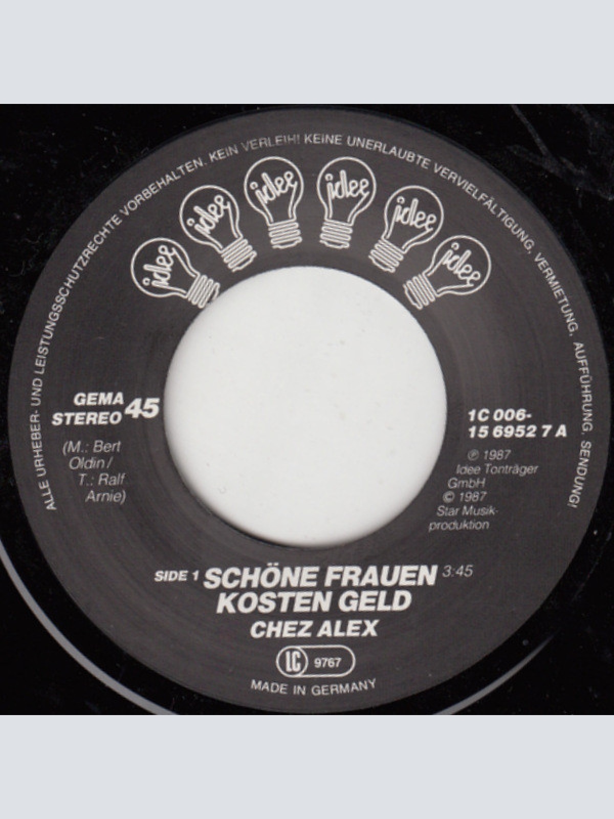 Vinyl / Chez Alex - Schöne Frauen Kosten Geld