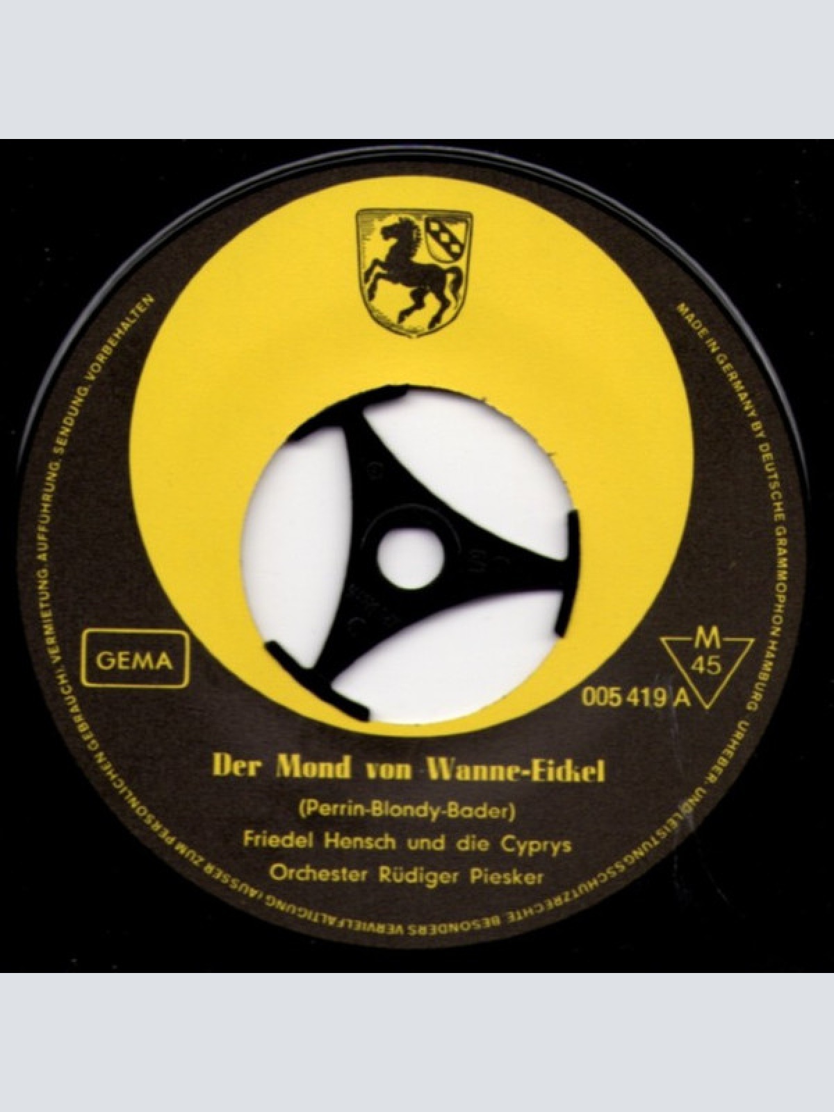 Vinyl / Friedel Hensch Und Die Cyprys / Ernst Schröder Spricht Fred Endrikat - Der Mond Von Wanne-Eickel