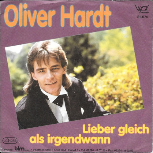 Vinyl / Oliver Hardt (3) - Lieber Gleich Als Irgendwann
