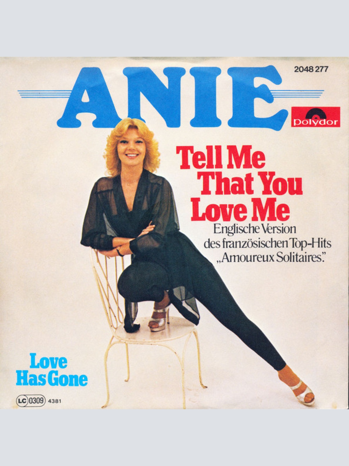 Vinyl / Anie* - Tell Me That You Love Me