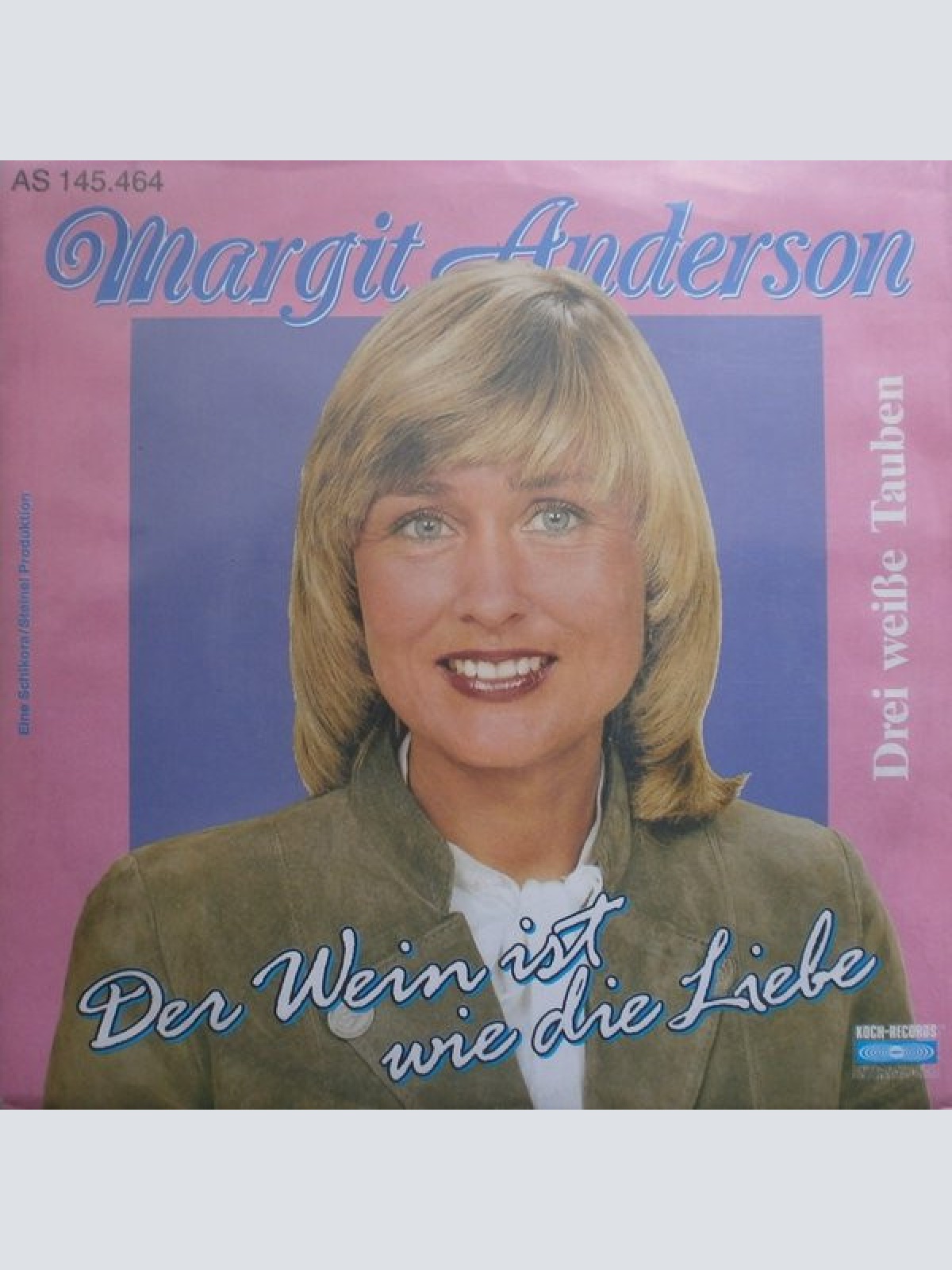 Vinyl / Margit Anderson - Der Wein Ist Wie Die Liebe