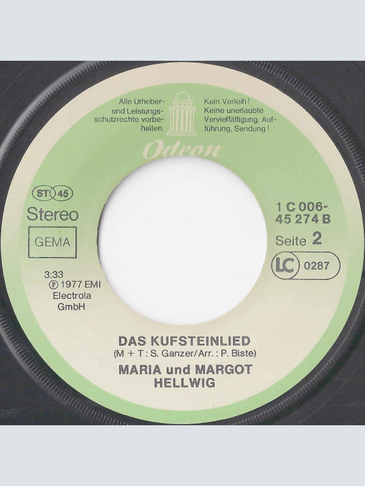 Vinyl / Maria Und Margot Hellwig* - La Pastorella (Die Schäferin Von Val Gardena)