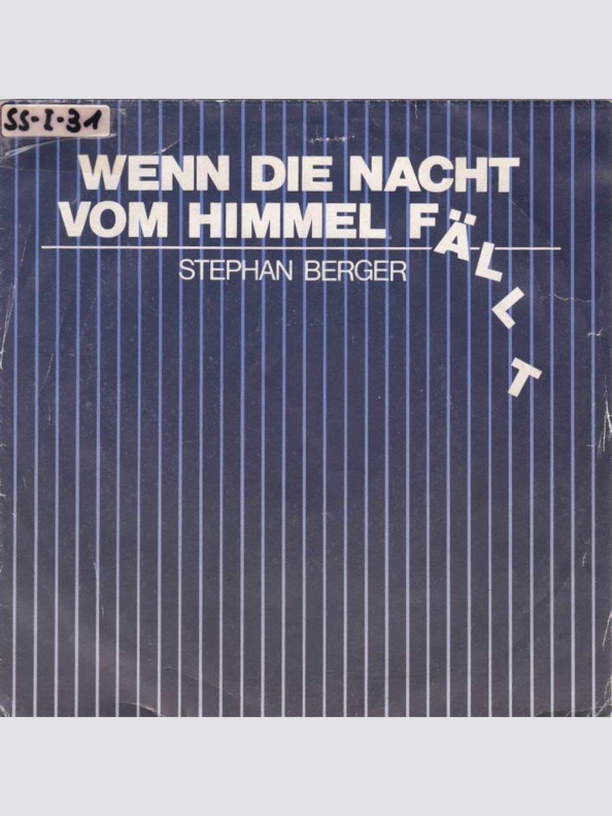Vinyl / Stephan Berger - Wenn Die Nacht Vom Himmel Fällt