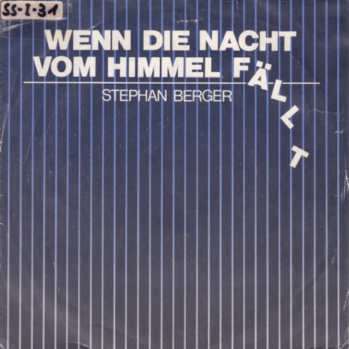 Vinyl / Stephan Berger - Wenn Die Nacht Vom Himmel Fällt