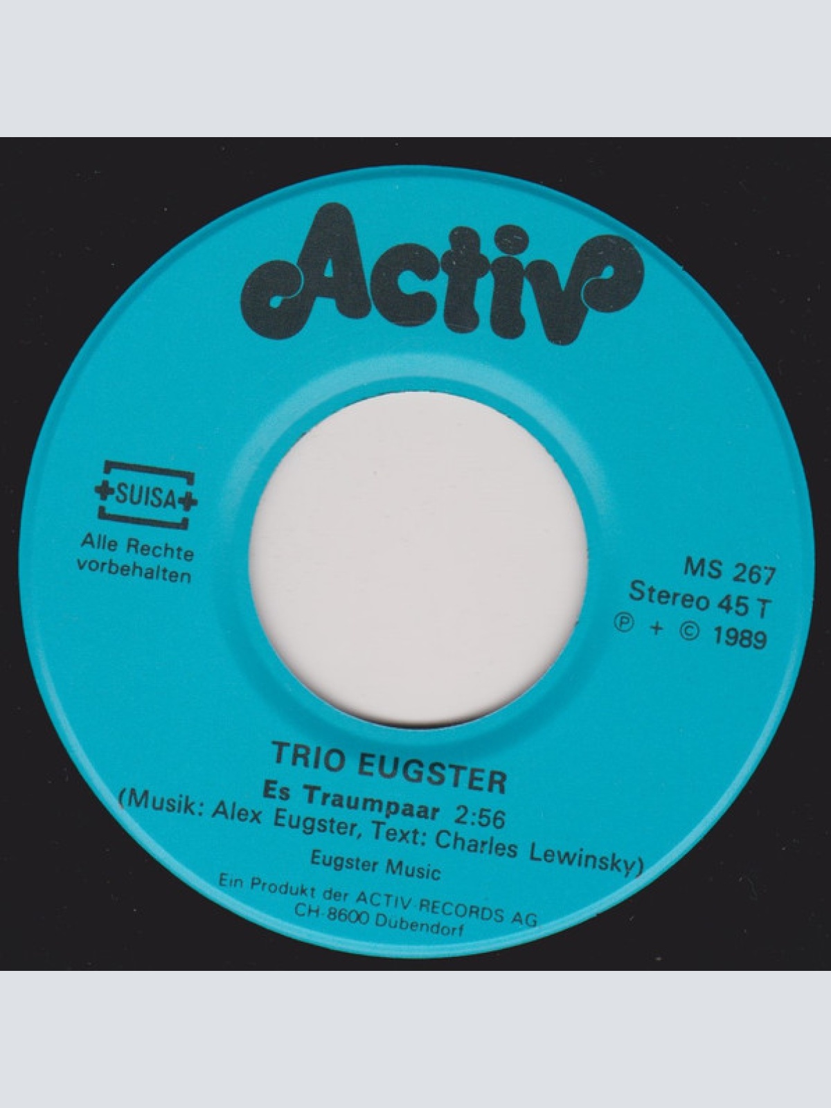 Vinyl / Trio Eugster / Schnüfeli - Es Traumpaar / S'Rüsseli