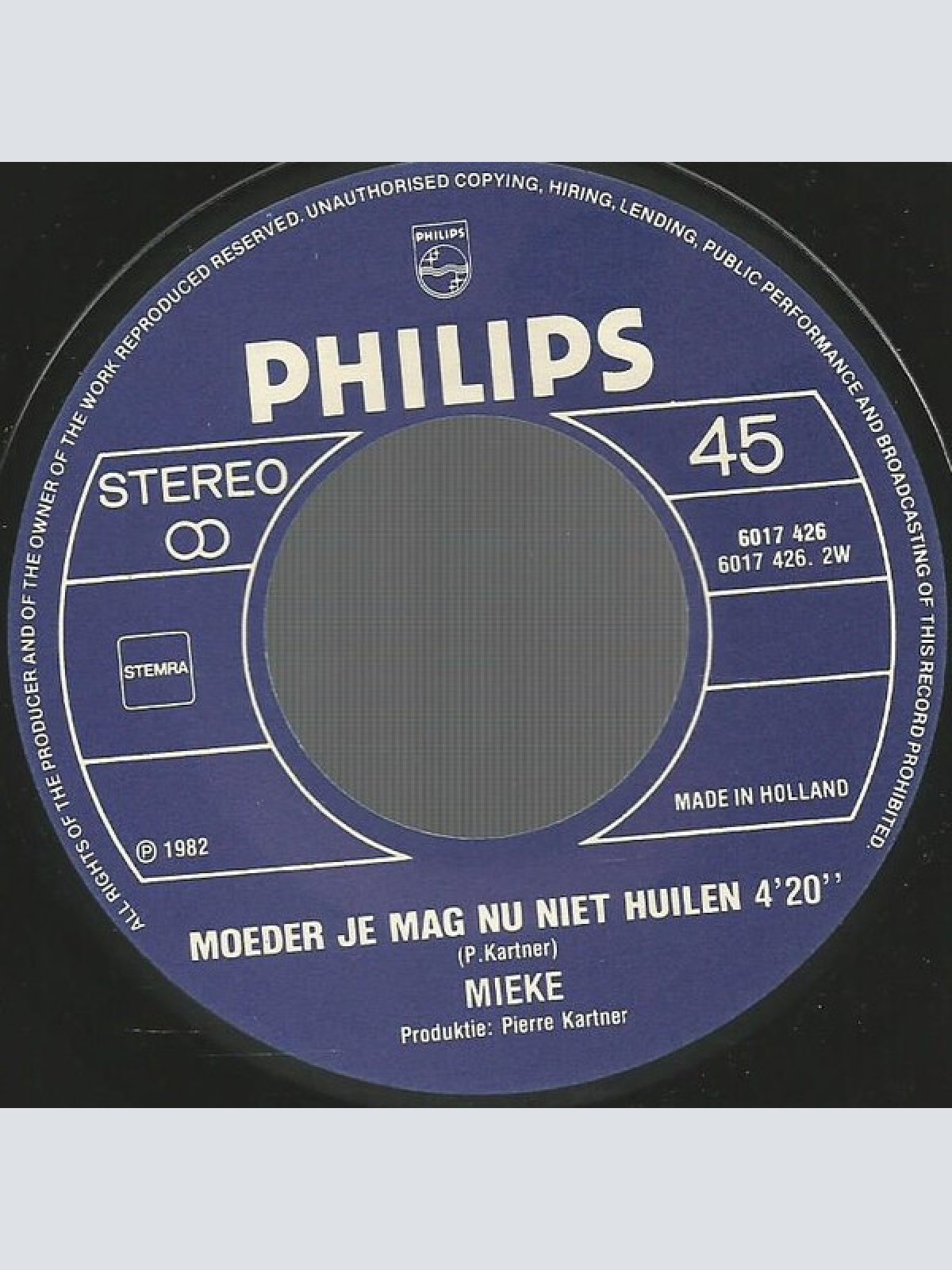 Vinyl / Mieke - Ga Naar Die Ander