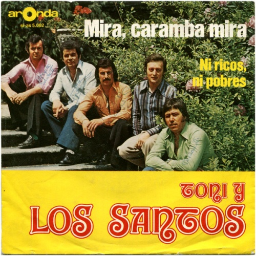Vinyl / Toni Y Los Santos - Mira, Caramba Mira