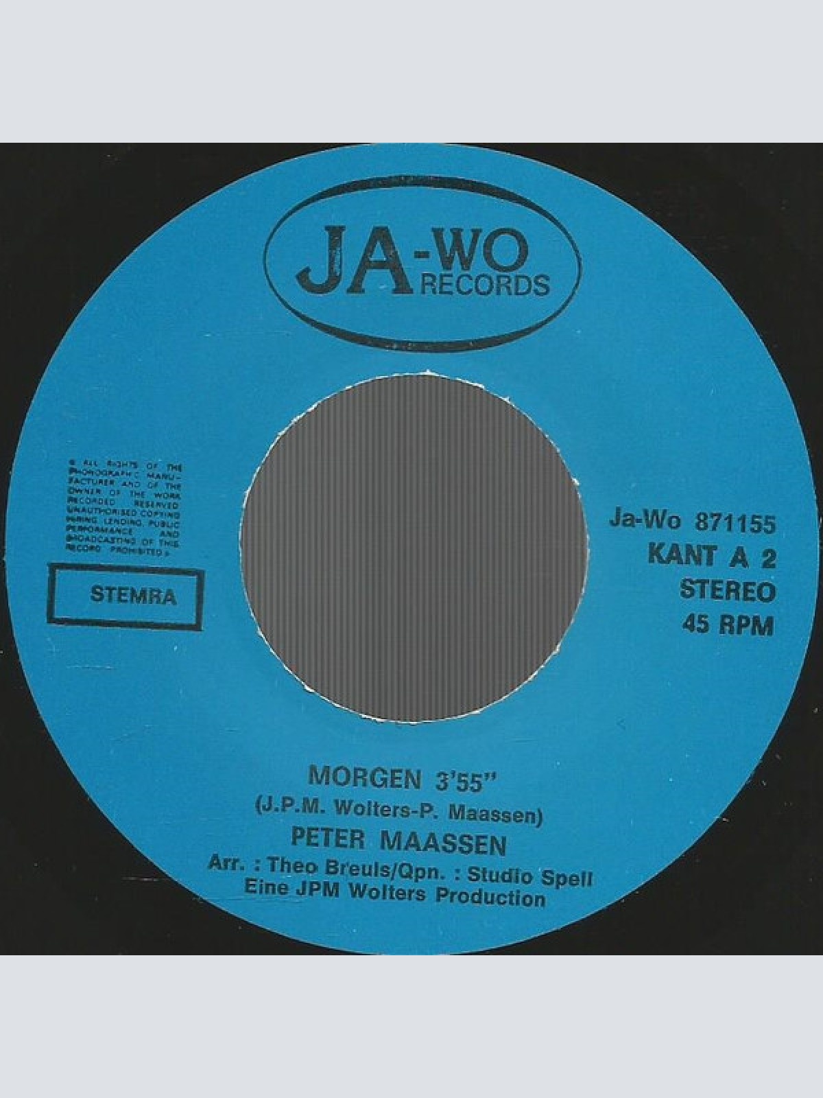 Vinyl / Peter Maassen (2) - Wen Ich Träume