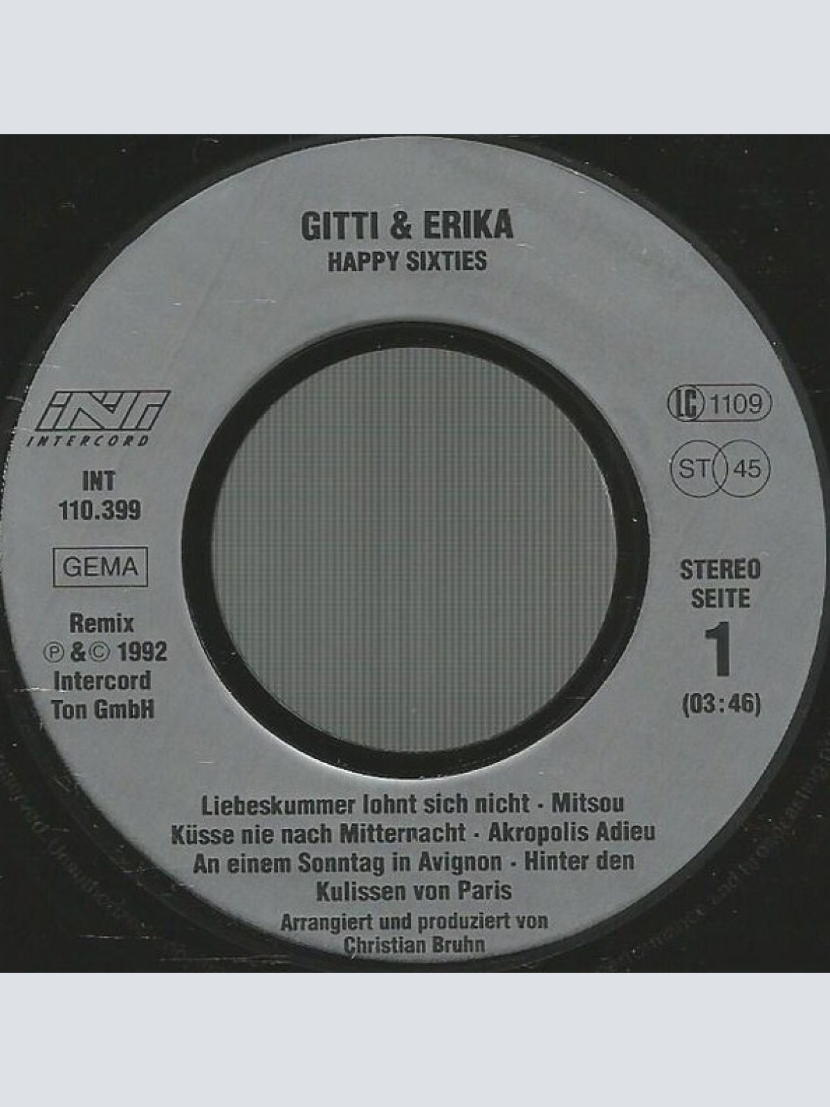 Vinyl / Gitti & Erika - Happy Sixties