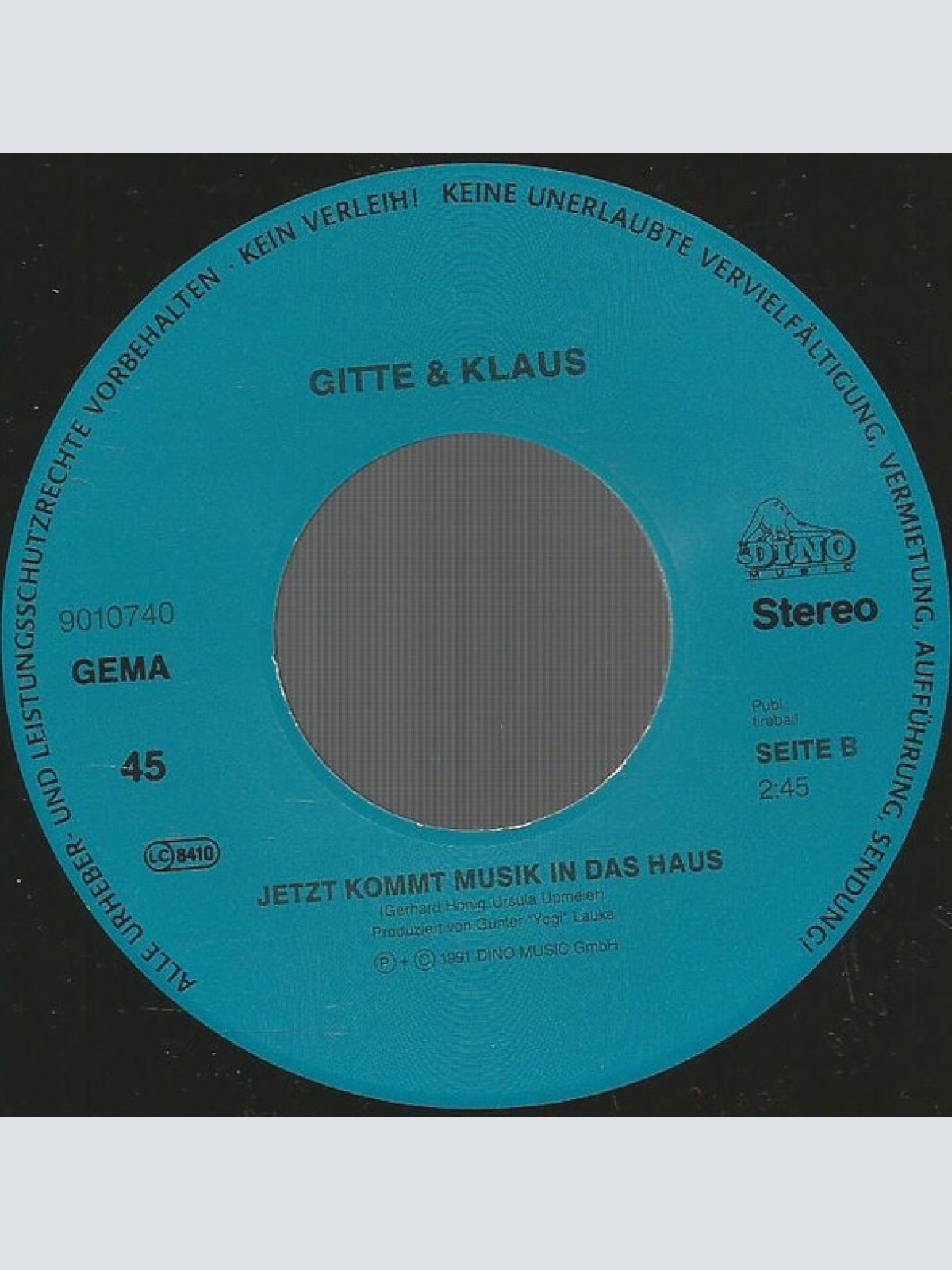 Vinyl / Gitte & Klaus - Jeder Braucht Was Für's Herz...