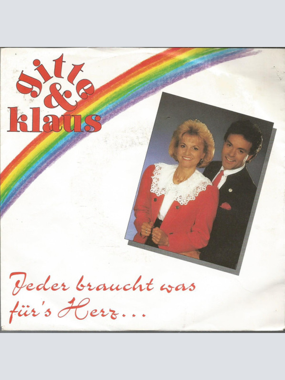 Vinyl / Gitte & Klaus - Jeder Braucht Was Für's Herz...