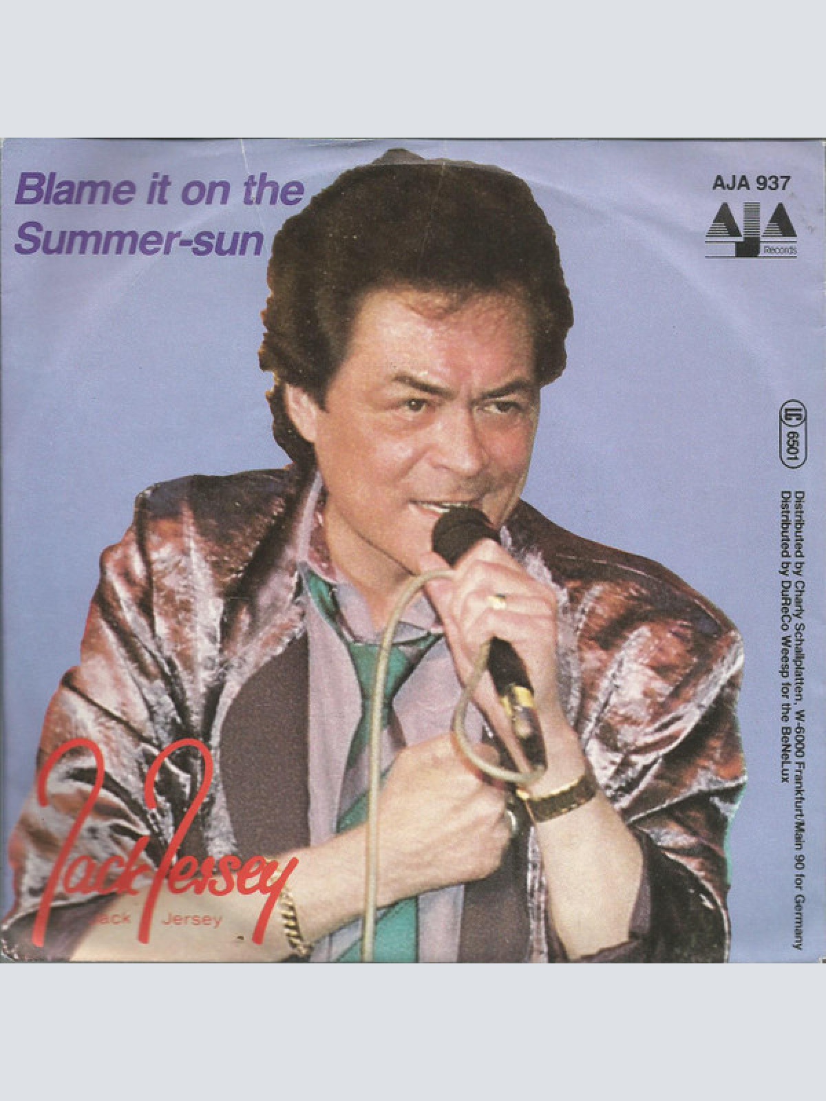 Vinyl / Jack Jersey - Blame It On The Summer-Sun / Op Dat Eiland In De Zon