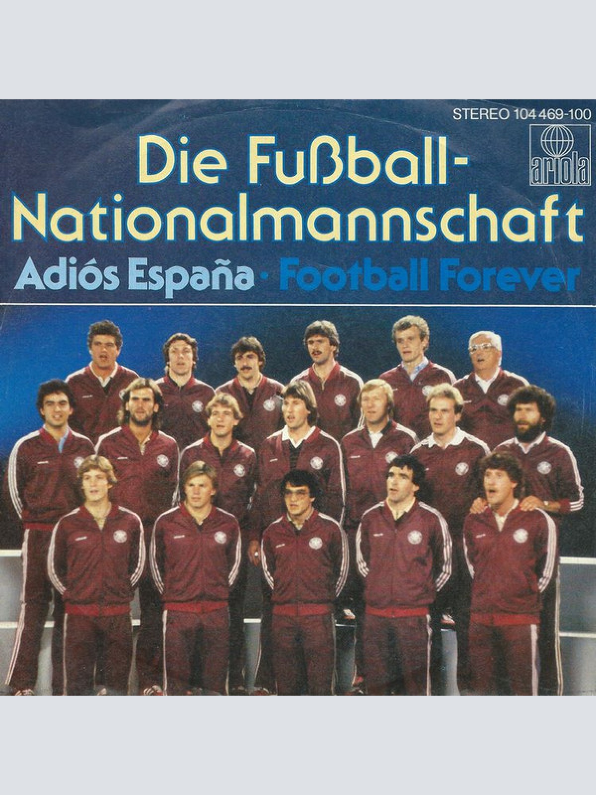 Vinyl / Die Fußball-Nationalmannschaft - Adiós España