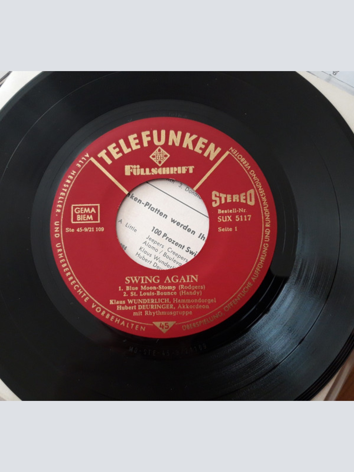 Vinyl / Klaus Wunderlich - Swing Again