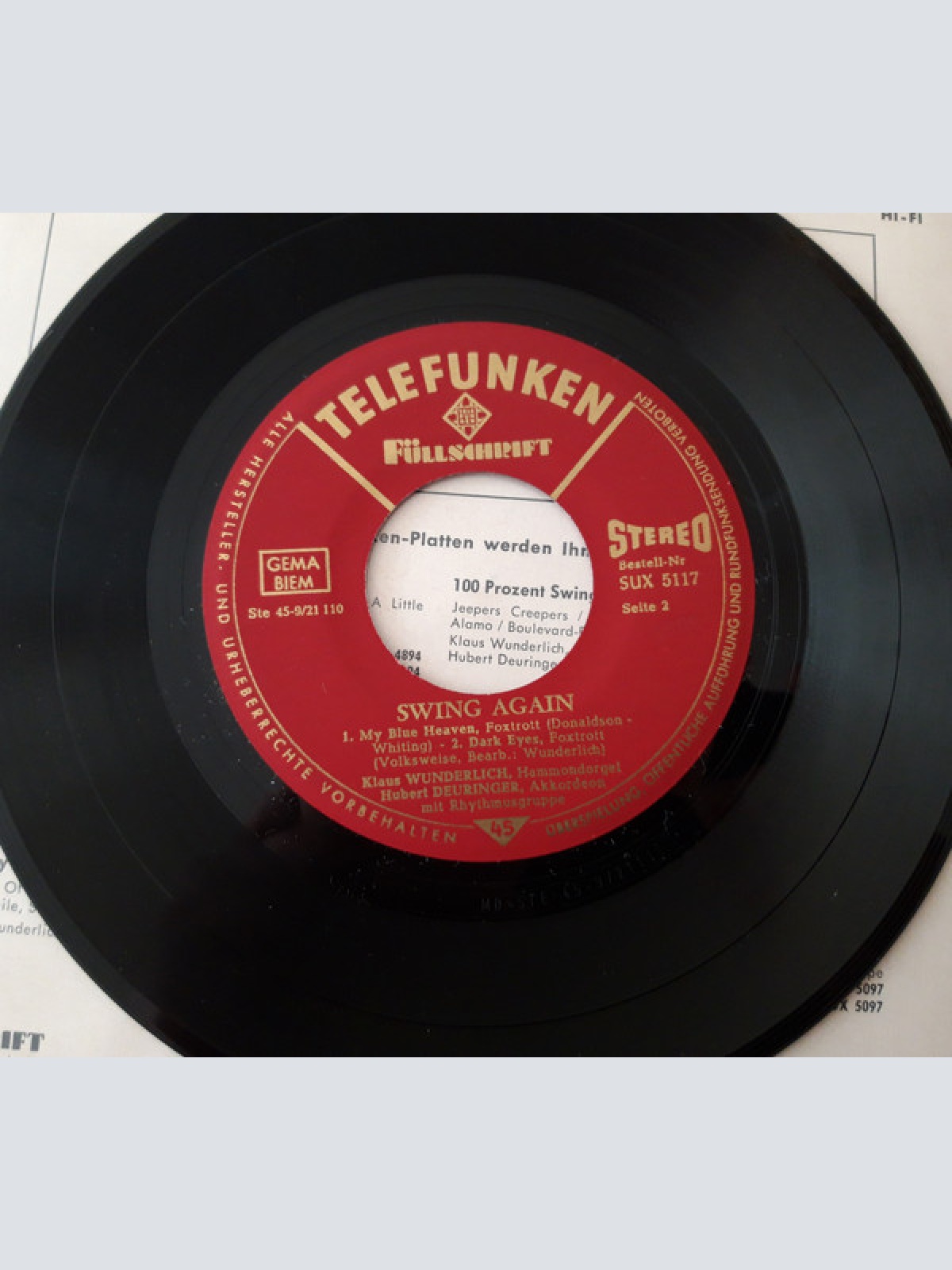 Vinyl / Klaus Wunderlich - Swing Again