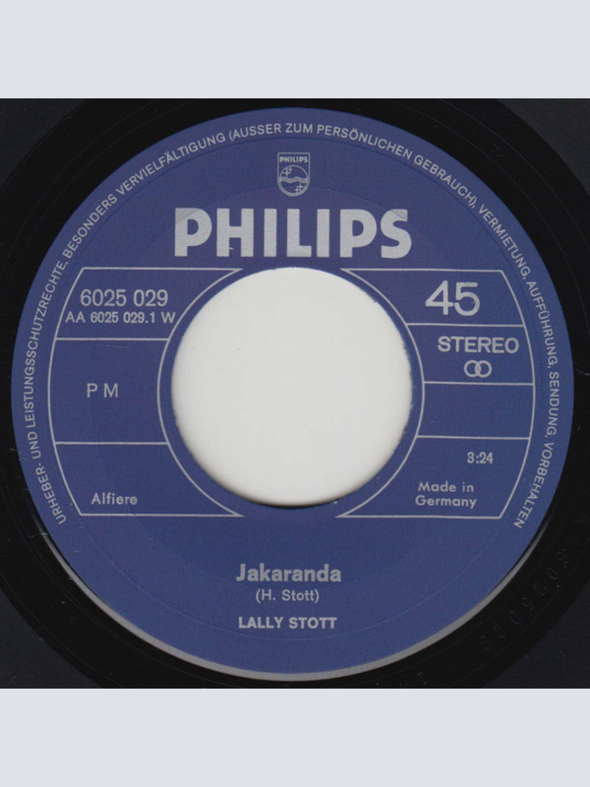 Vinyl / Lally Stott - Jakaranda