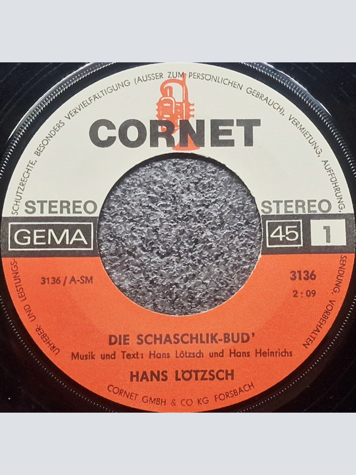 Vinyl / Hans Lötzsch / Hans Heinrichs - Die Schaschlick-Bud / Die Fußball-Fans