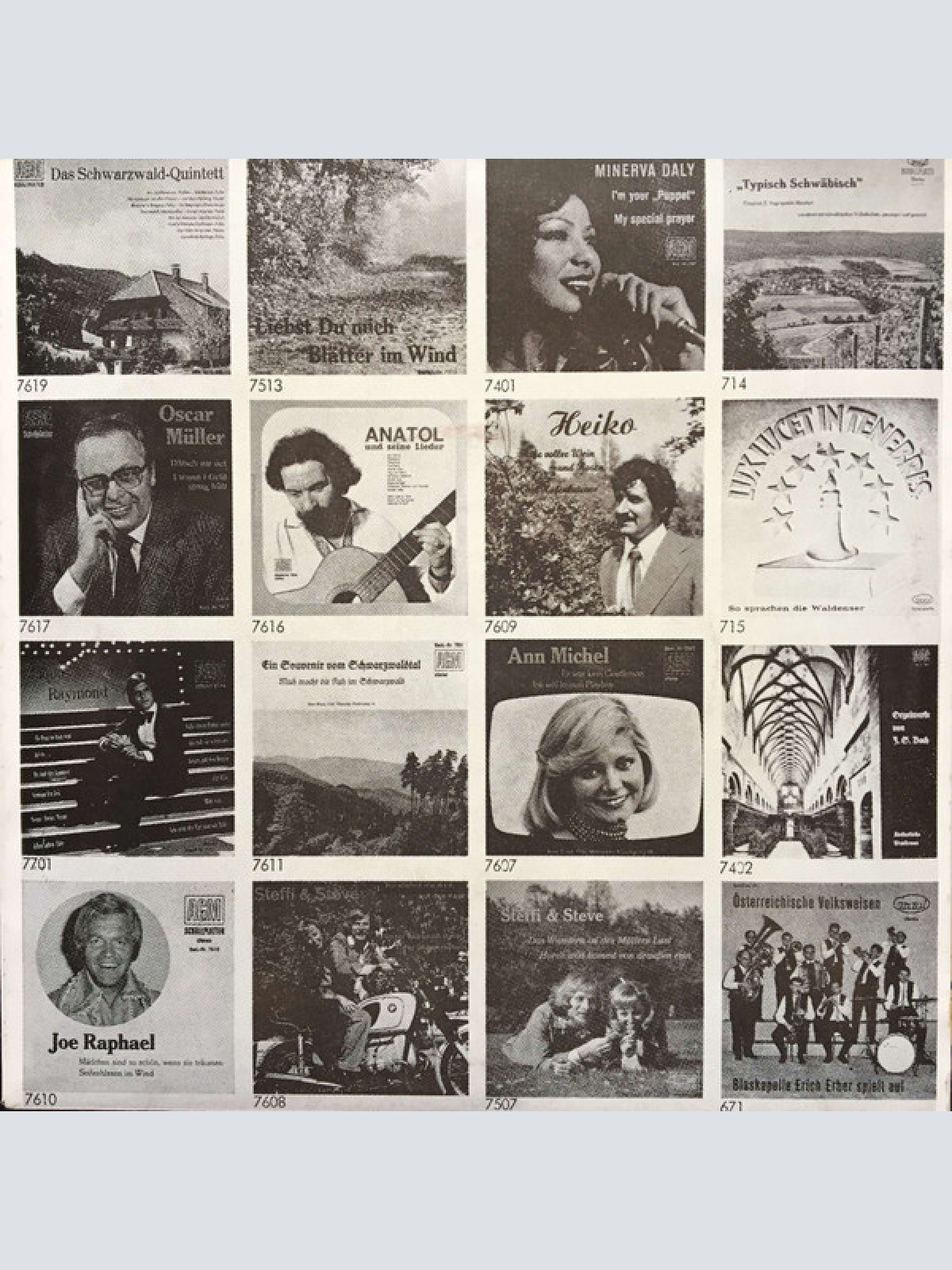 Vinyl / Oscar Müller - Dätsch Mr Net / I Wann I Geld Gnug Hätt