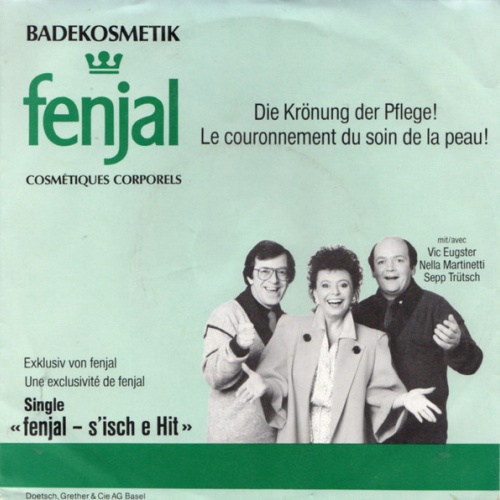 Vinyl / Nella*, Vic* & Sepp* - Fenjal - S'isch E Hit