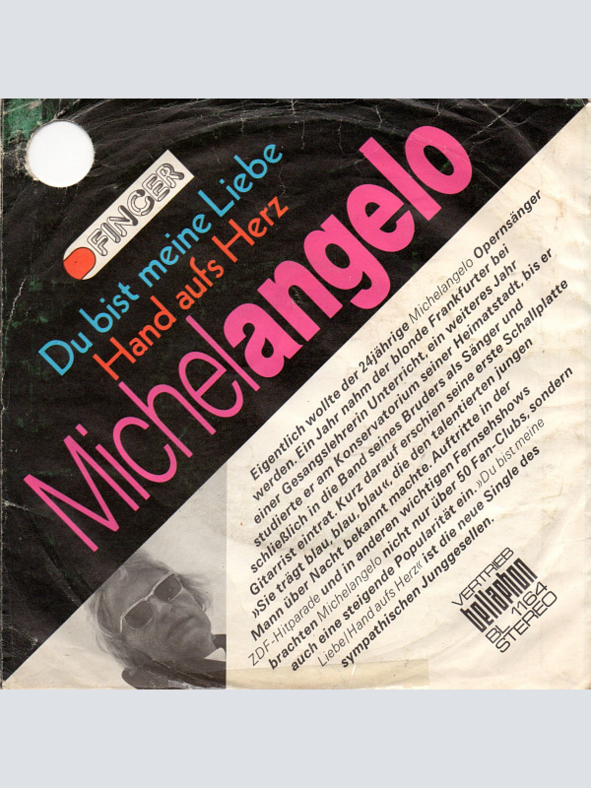 Vinyl / Michelangelo (3) - Du Bist Meine Liebe / Hand Aufs Herz