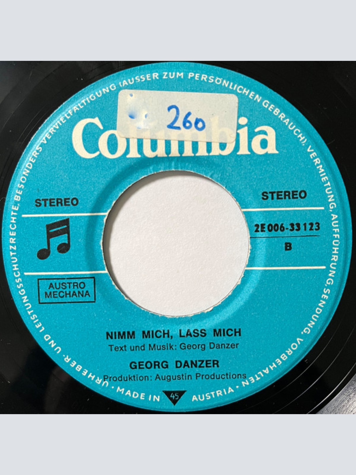 Vinyl / Georg Danzer - Laß Dich Tätowieren