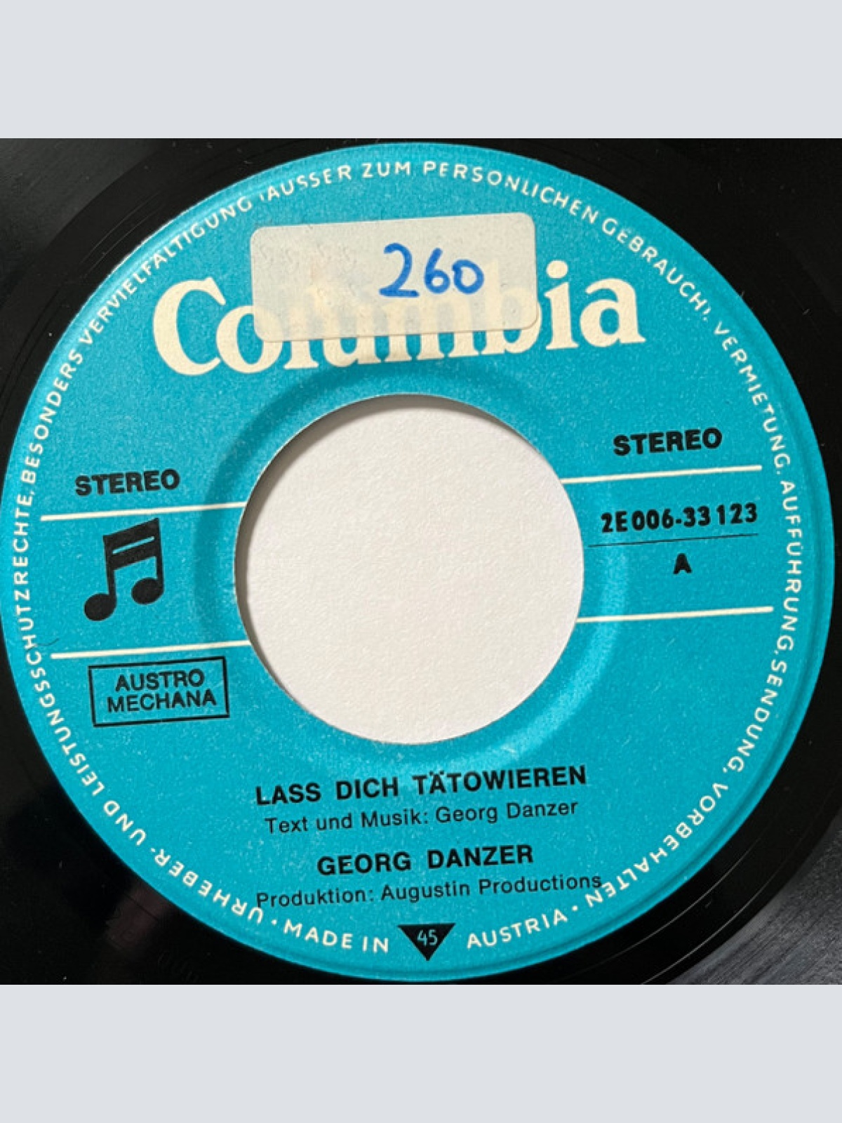 Vinyl / Georg Danzer - Laß Dich Tätowieren