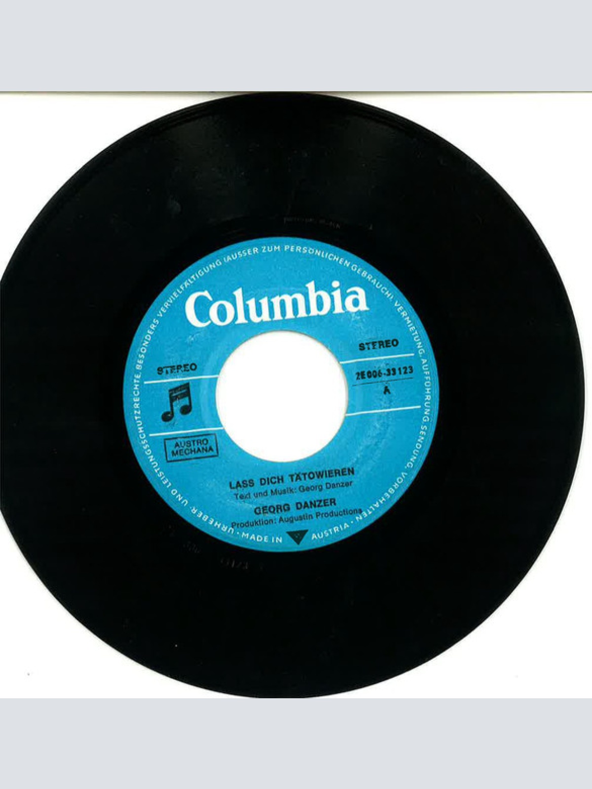 Vinyl / Georg Danzer - Laß Dich Tätowieren