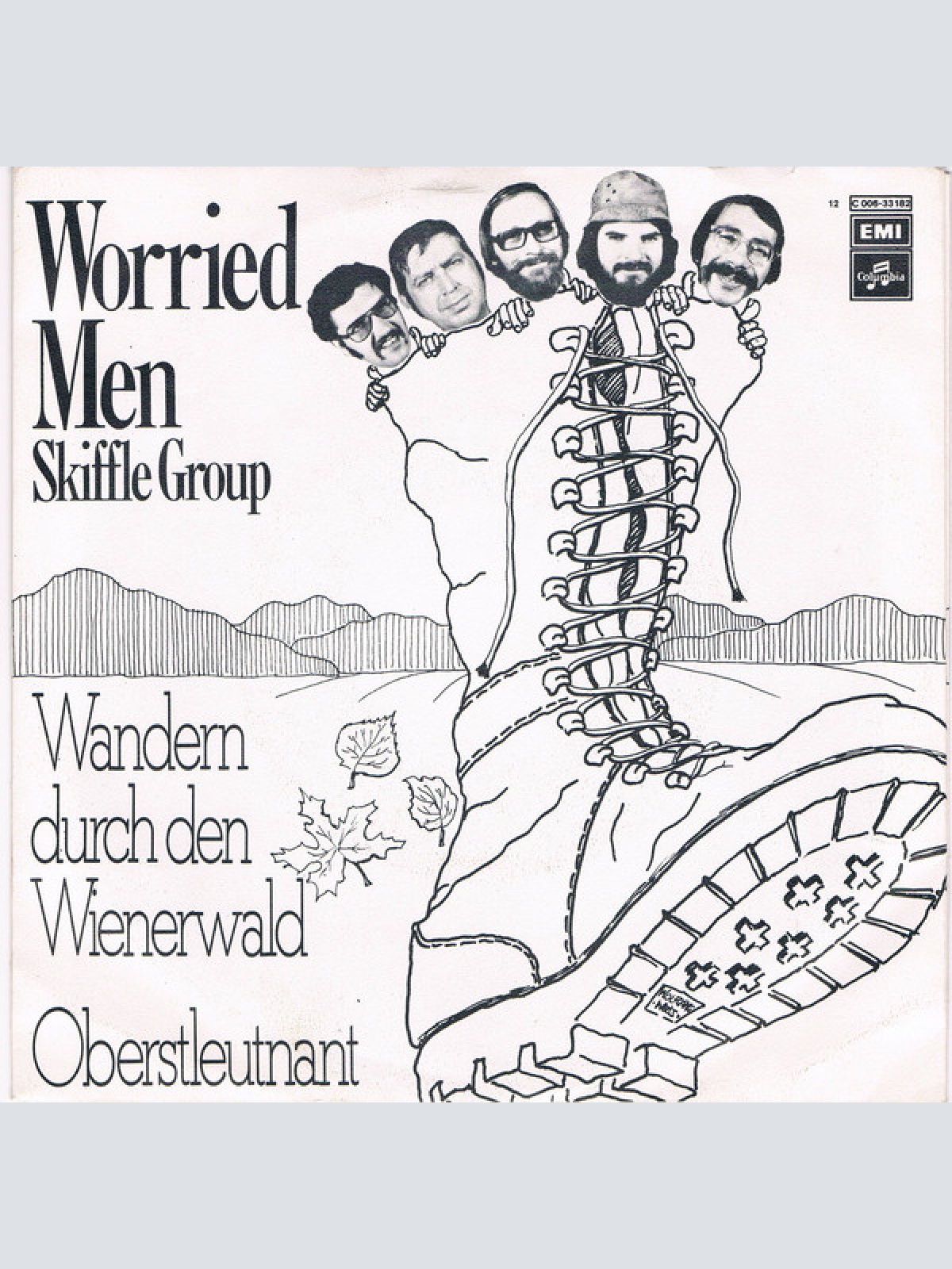 Vinyl / Worried Men Skiffle Group - Wandern Durch Den Wienerwald / Oberstleutnant