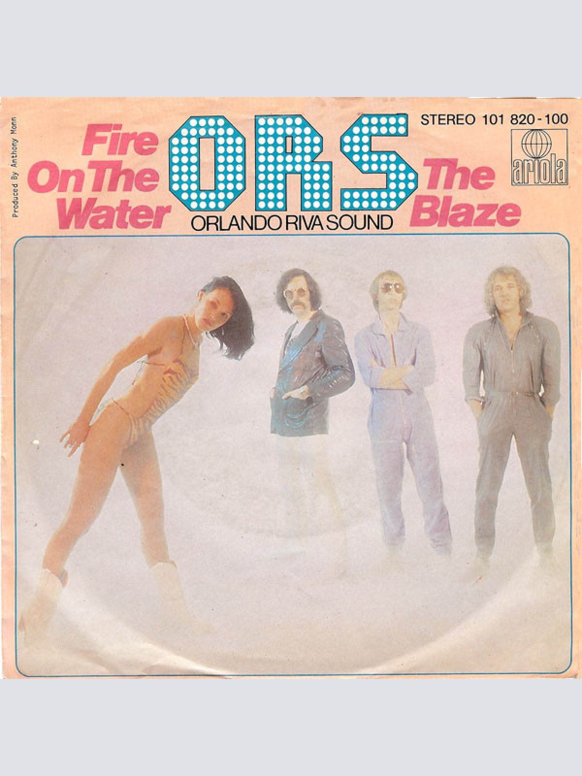 Vinyl / O.R.S. Orlando Riva Sound* - Fire On The Water / The Blaze