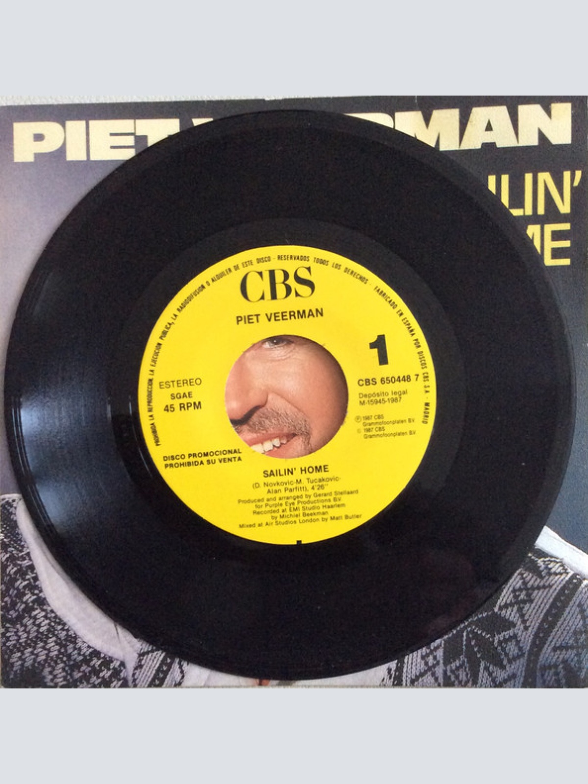 Vinyl / Piet Veerman - Sailin' Home