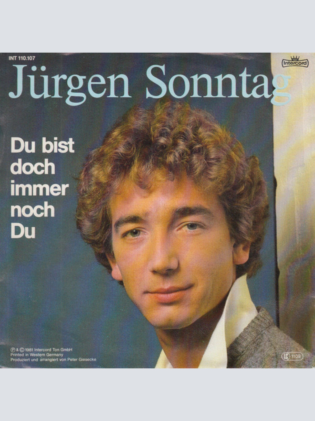 Vinyl / Jürgen Sonntag - Du Bist Doch Immer Noch Du