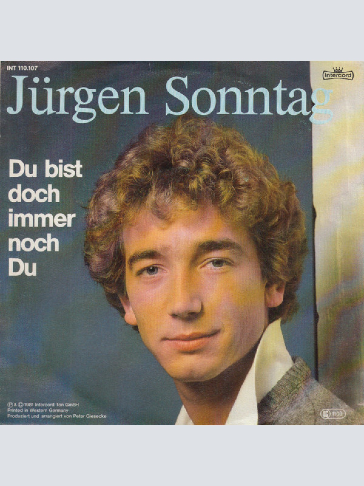Vinyl / Jürgen Sonntag - Du Bist Doch Immer Noch Du
