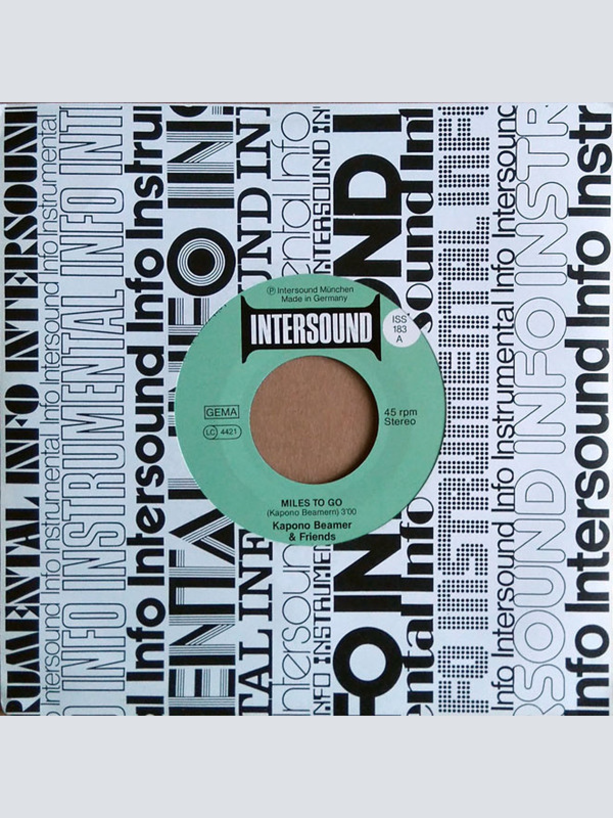 Vinyl / Kapono Beamer & Friends* - Miles To Go / Give And Take