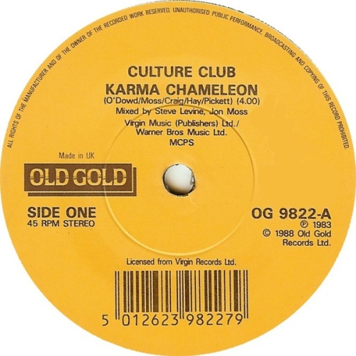 Vinyl / Culture Club - Karma Chameleon
