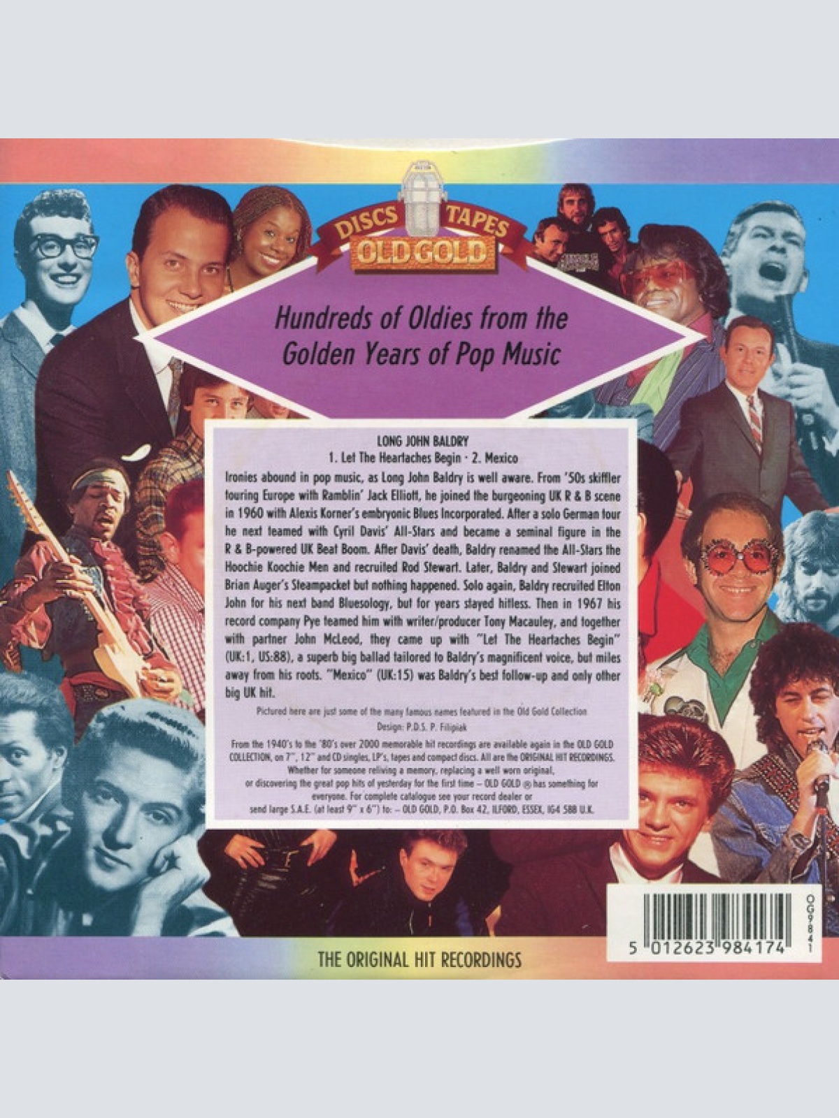 Vinyl / Long John Baldry - Let The Heartaches Begin  /  Mexico