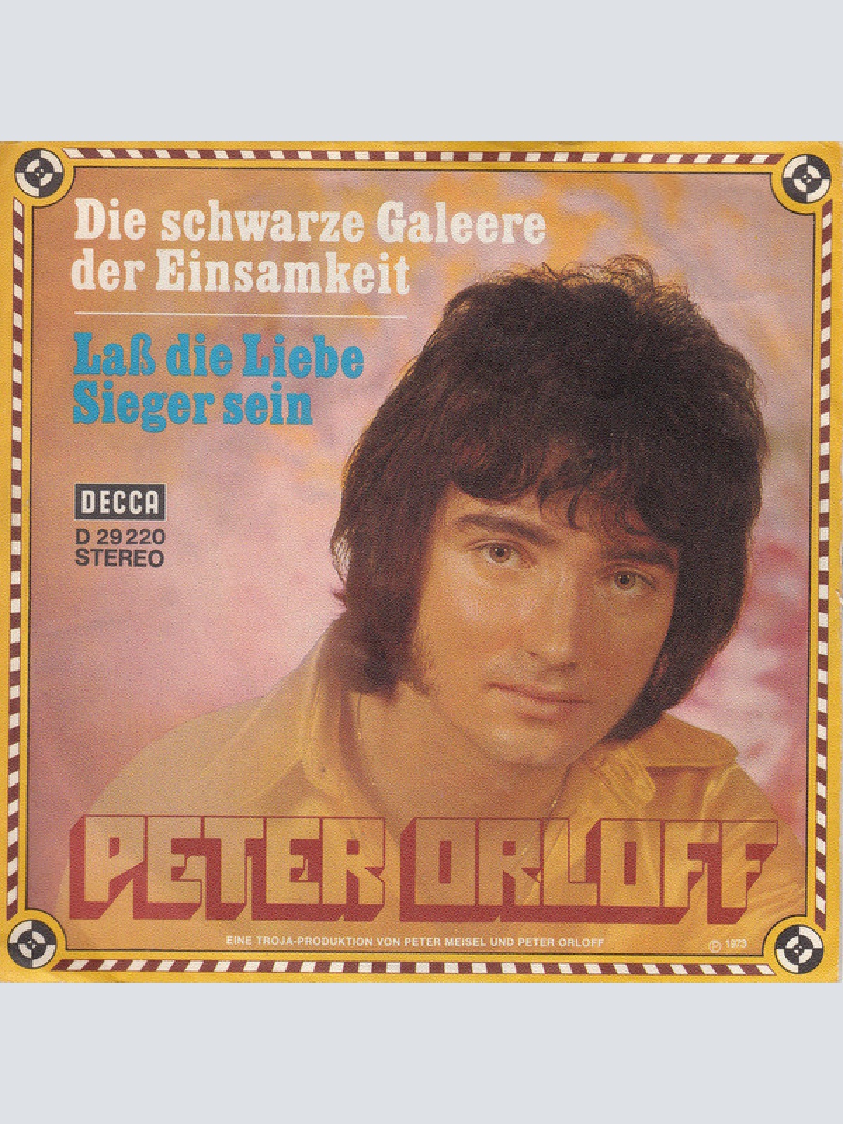 Vinyl / Peter Orloff - Die Schwarze Galeere Der Einsamkeit