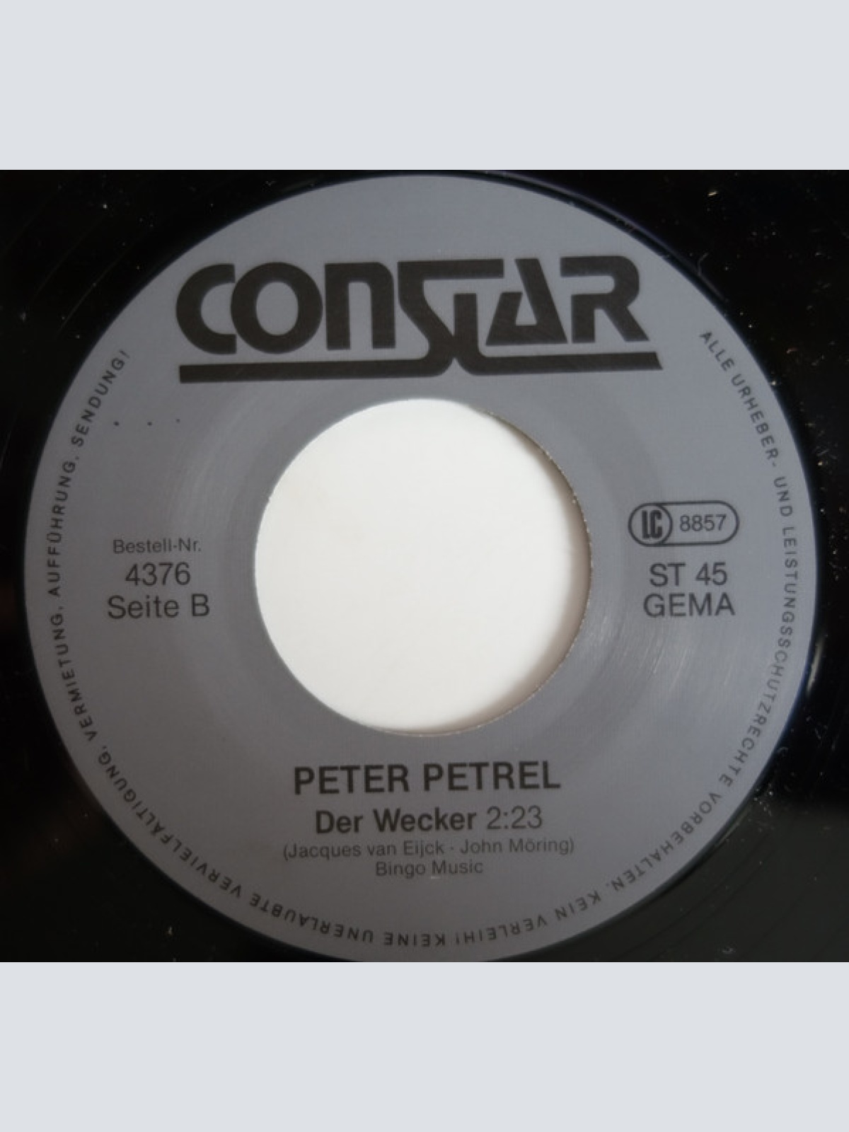 Vinyl / Peter Petrel - Maria Caloria