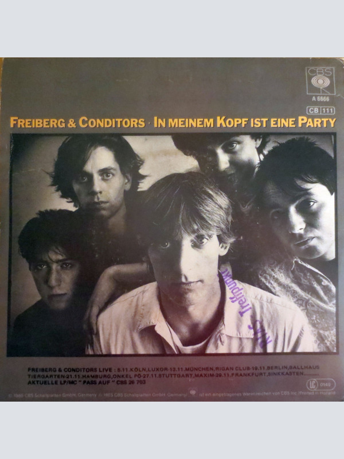 Vinyl / Freiberg & Conditors - In Meinem Kopf Ist Eine Party