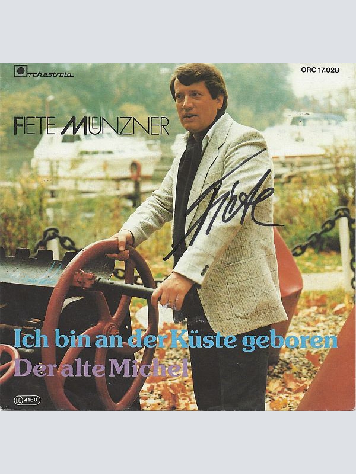 Vinyl / Fiete Münzner - Ich Bin An Der Küste Geboren