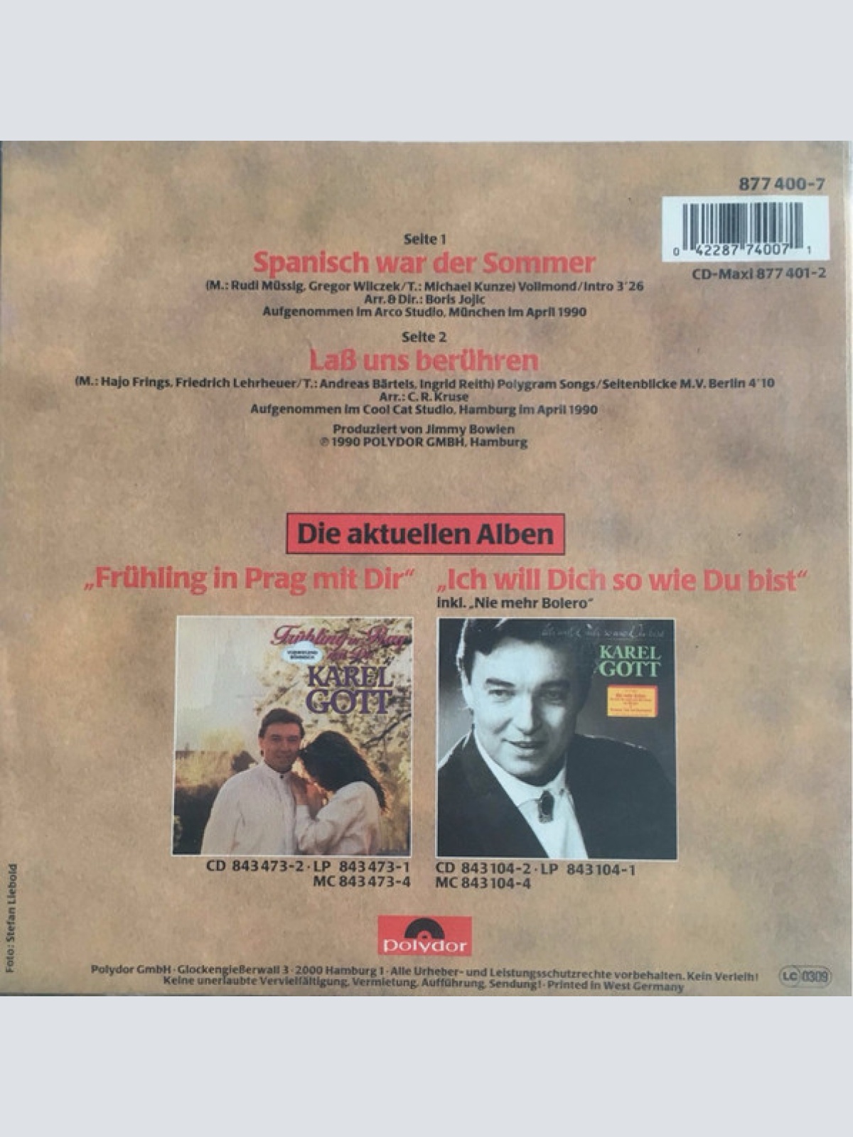 Vinyl / Karel Gott - Spanisch War Der Sommer