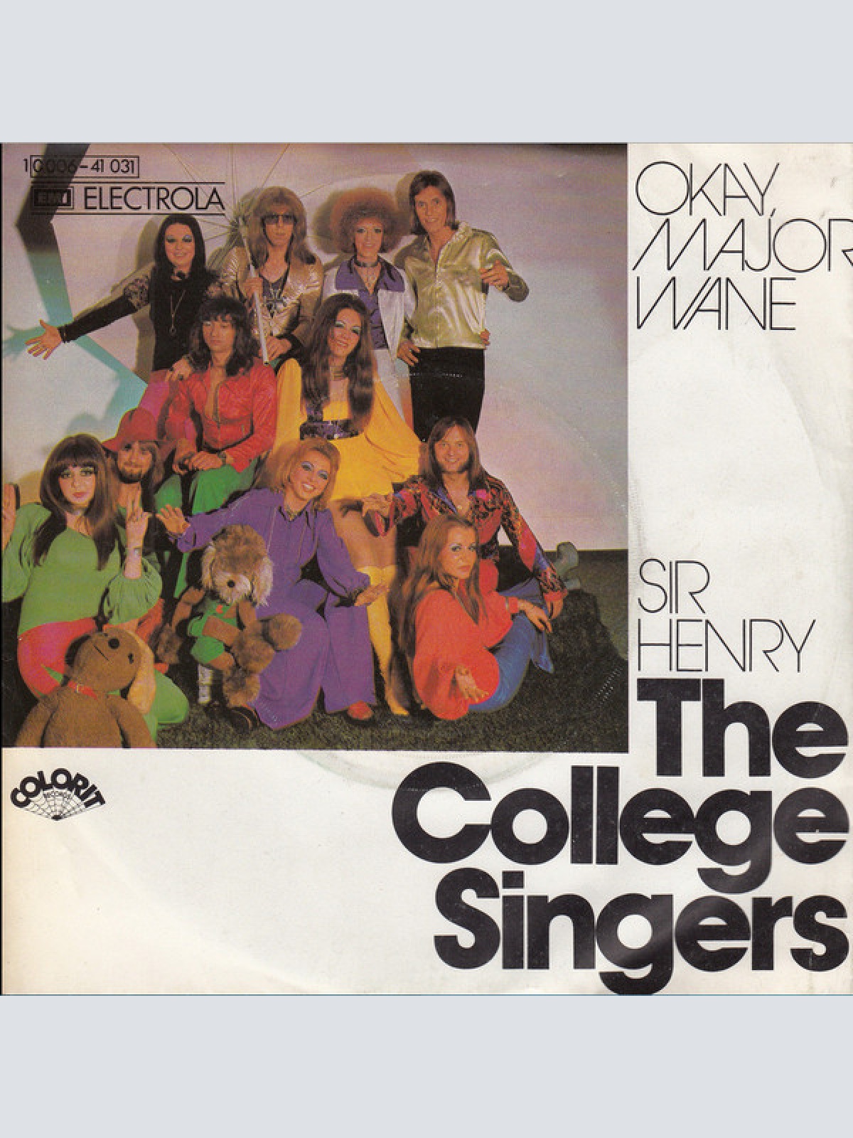 Vinyl / The College Singers - Okay Major Wane / Sir Henry