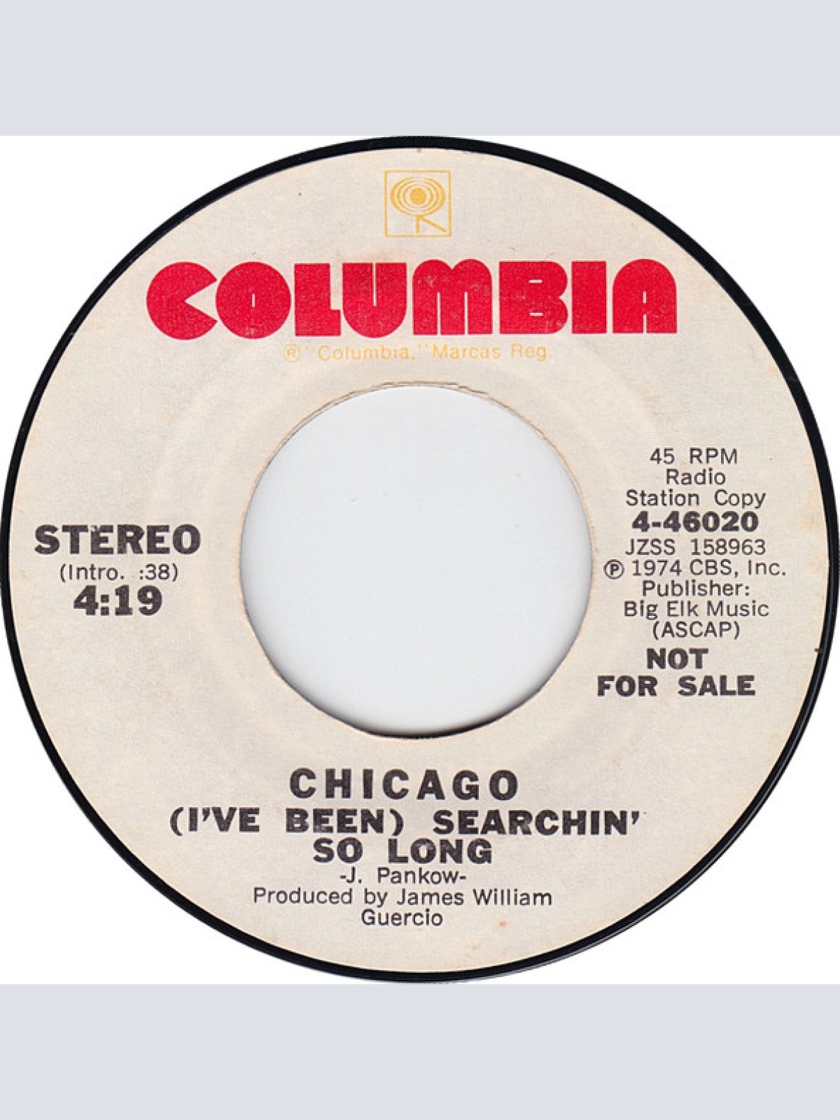 Vinyl / Chicago (2) - (I've Been) Searchin' So Long