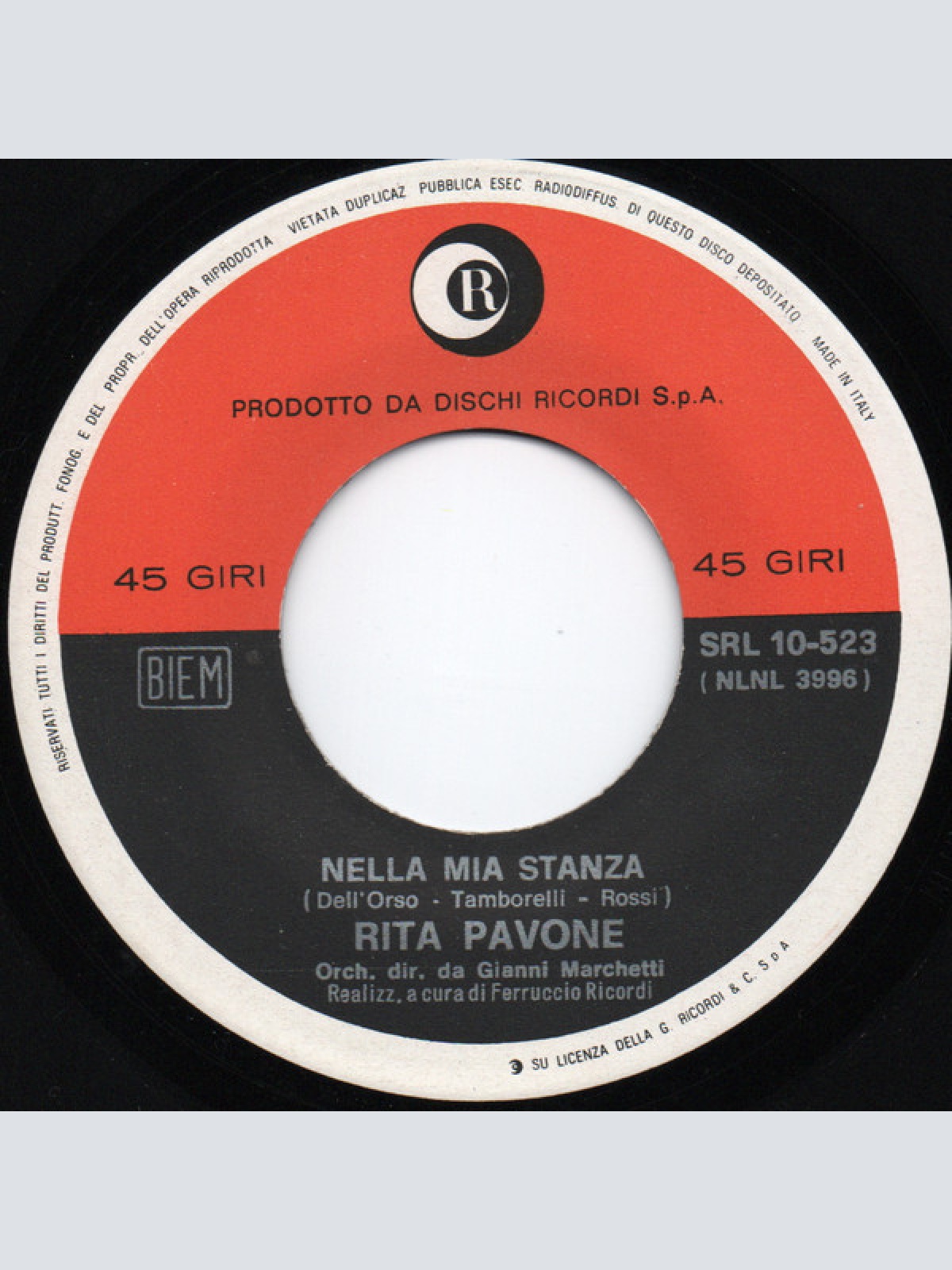 Vinyl / Rita Pavone - Nella Mia Stanza