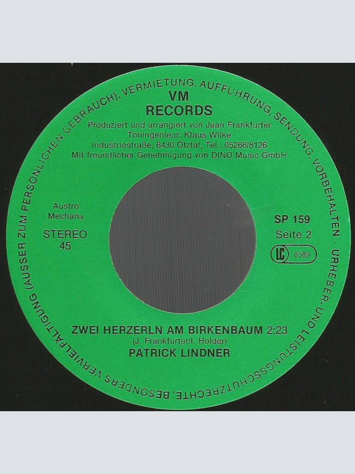 Vinyl / Patrick Lindner - Die Kloane Tür Zum Paradies