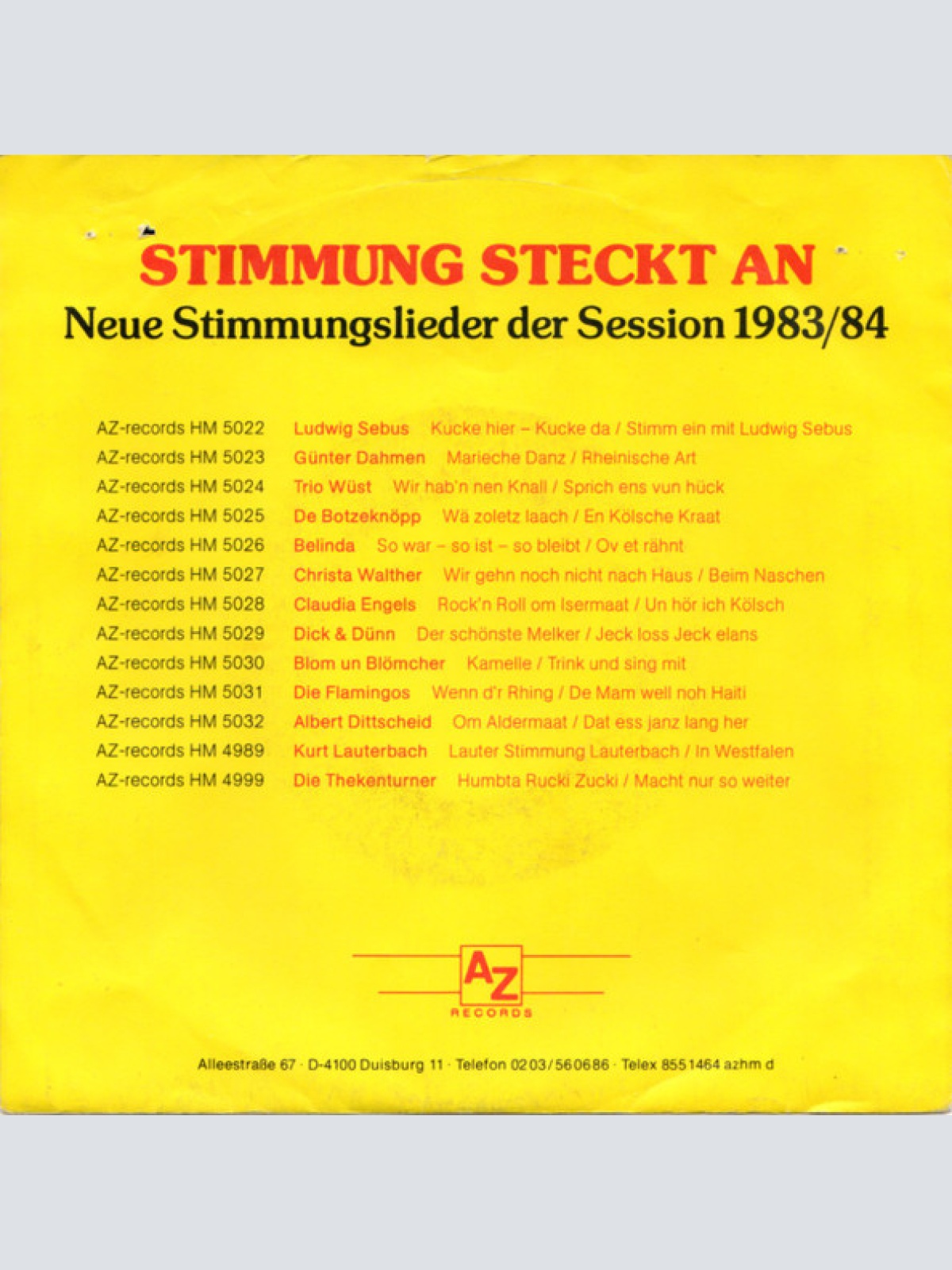 Vinyl / Claudia Engels - Rock'n Roll Om Isermaat