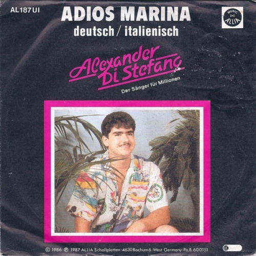 Vinyl / Alexander Di Stefano - Adios Marina