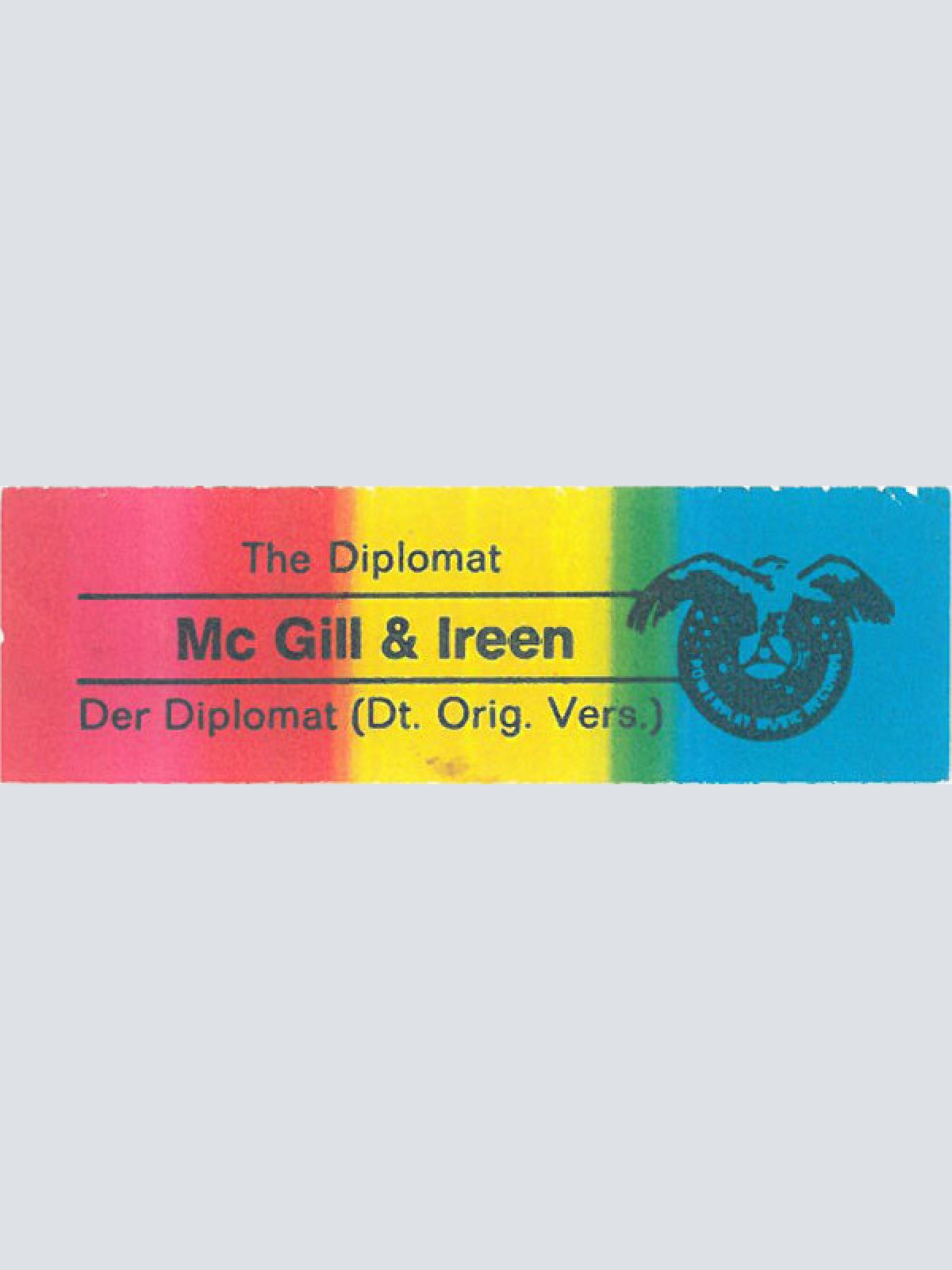 Vinyl / Mc Gill & Ireen - The Diplomat