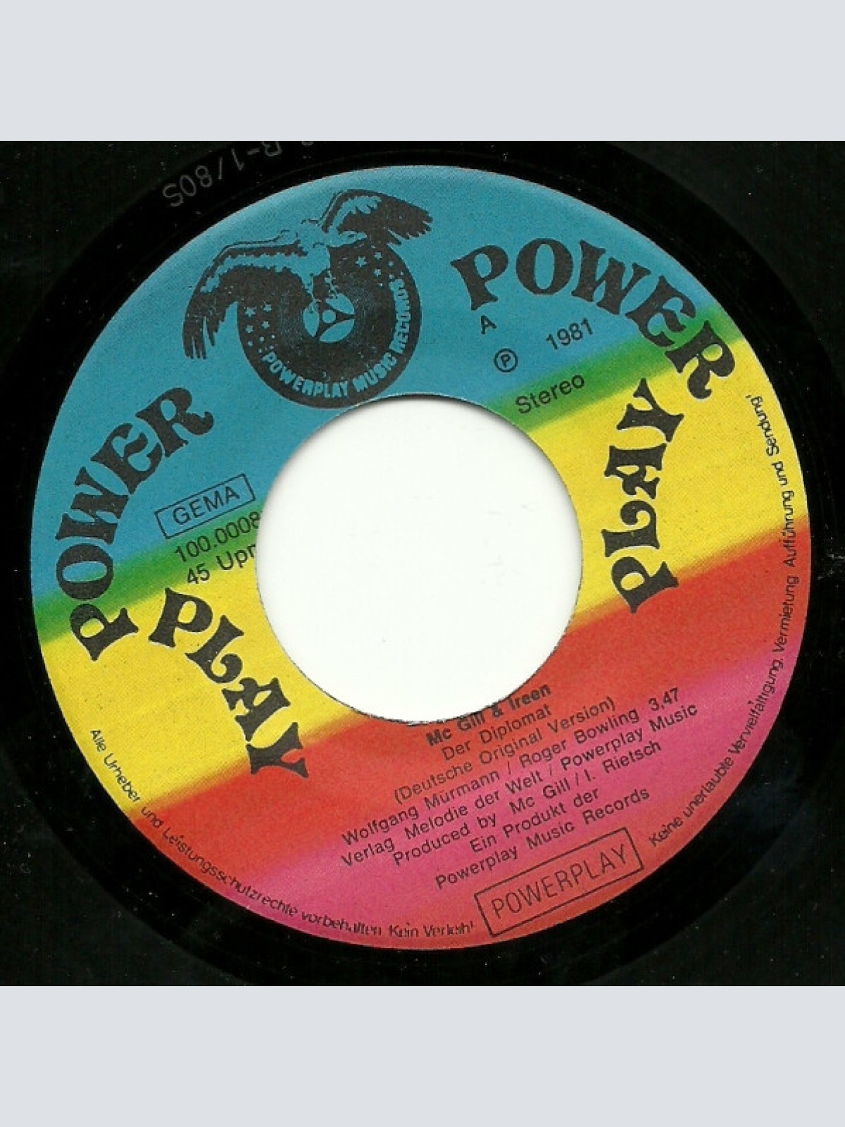 Vinyl / Mc Gill & Ireen - The Diplomat