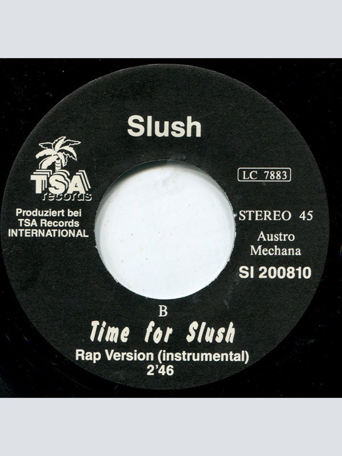 Vinyl / Slush (9) - Time For Slush